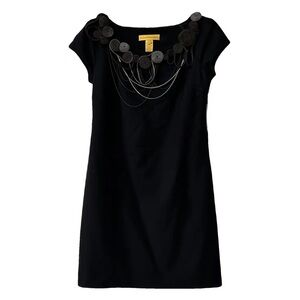 Catherine Malandrino Black zipper dress 4